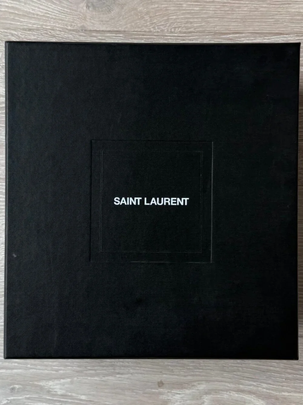 YSL Medium College Bag Black Suede and Leather